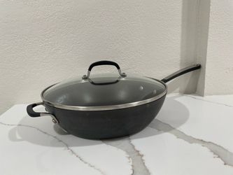 (Excellent Condition) 5 Qt Calphalon Skillet Sauté Pan With Lid