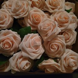 Blush Pink  Artificial rose flowers