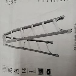 Louisville Ladder FS1506 300 pound duty fiberglass 6 feet