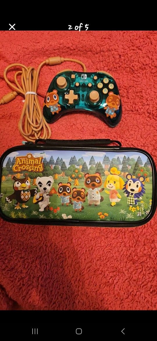 Nintendo Switch Carrying Case & Controller
