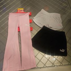 Puma Girls 3-Pack Bottoms Set