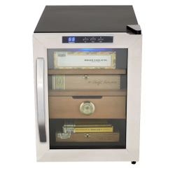 Stainless Steel 1.2 cu. ft. Cigar Cooler Humidor