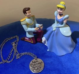 Disney’s Cinderella Necklace & Figurine