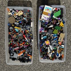 LEGOS 2 Giant Bins Full (All Lego Brand) 