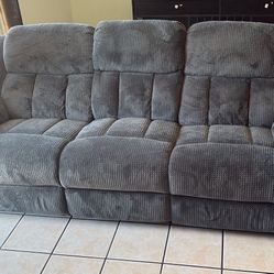 Sofa 2 Pice Recliner Manual
