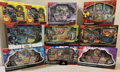 Pokemon- Collection Boxes 