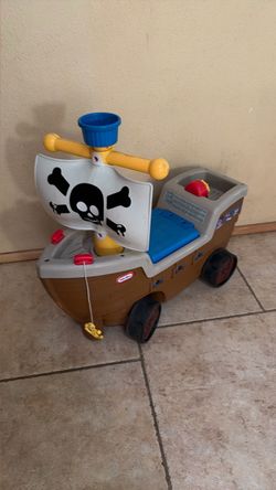 Little Tikes Pirate Ship Ride-On Toy