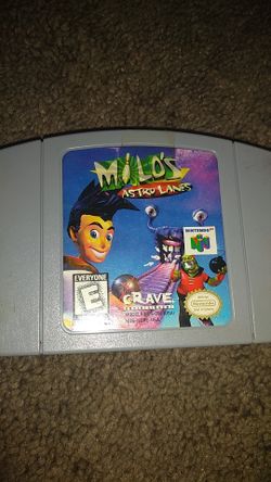 Nintendo 64 game Milo's Astro Lanes