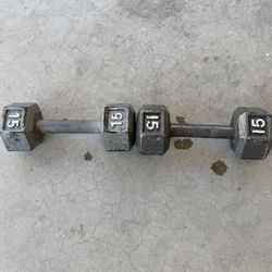 15lb Dumbbells 