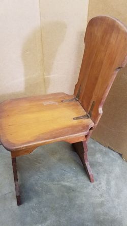 Chair, fold down back