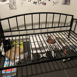 Daybed Frame, Twin Bed, Black