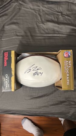 Avery Williams signed football