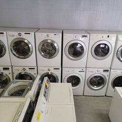 Variety Of Set Stackable Washer And Dryer (Electric And Gas) Used 