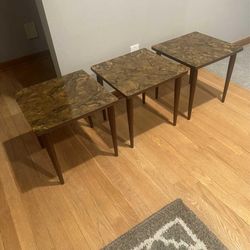 Winsome 3-pc stackable End tables set