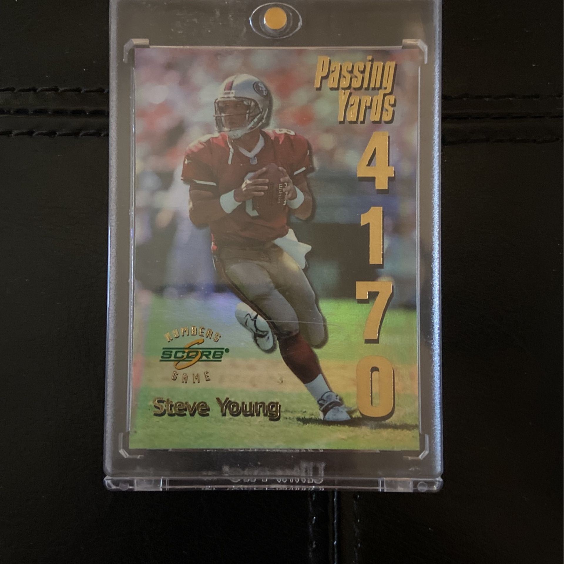 49ers Steve Young Rare Score Passing Yards Insert Card #/4,170 🔥