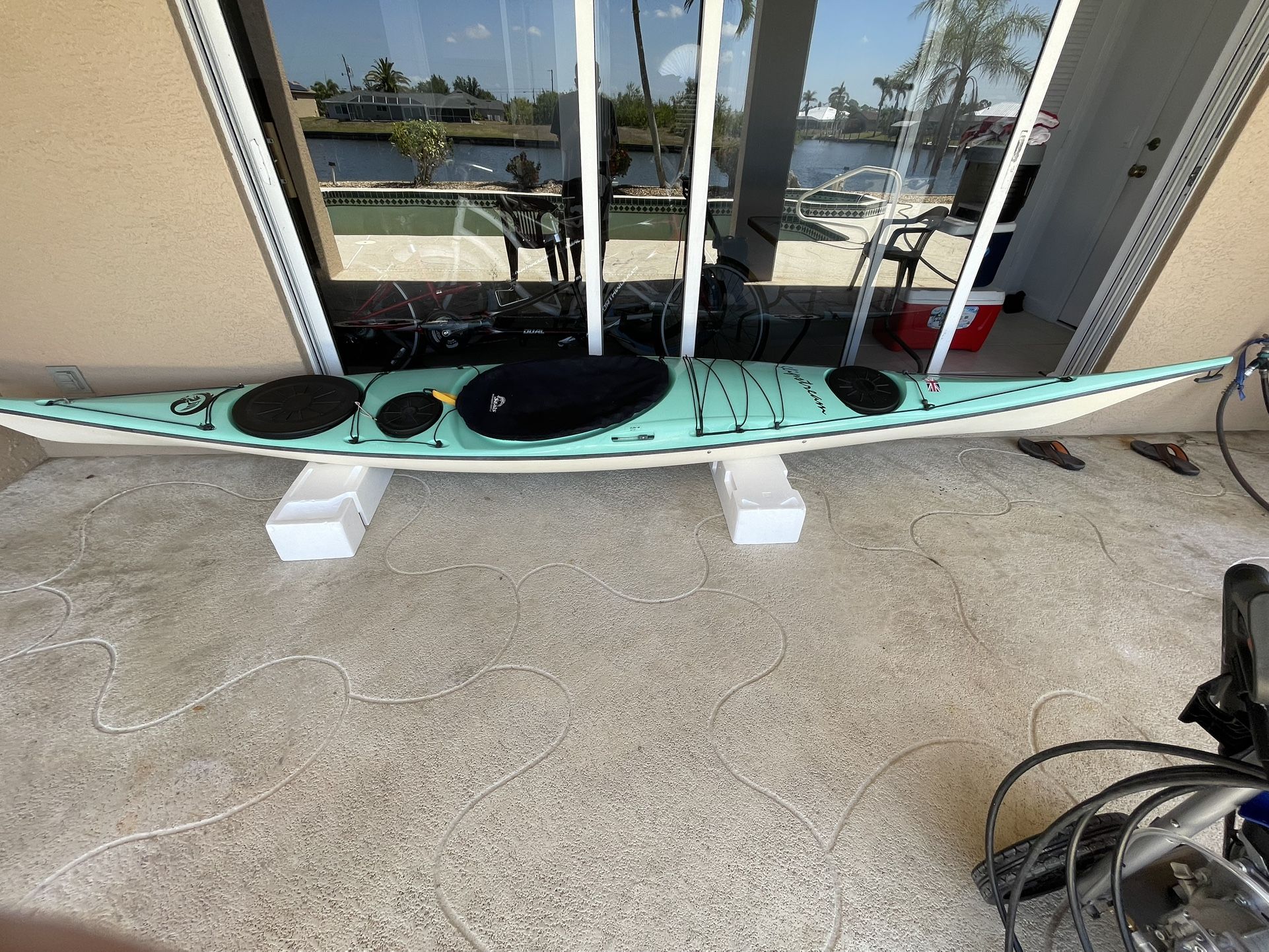 Lightweight Fiberglass And Fast Kayak