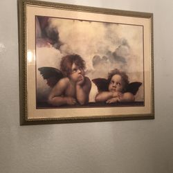 Angel Painting 43x32 Inches