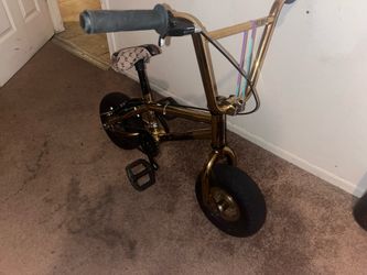 golden fatboy mini bmx limited addition
