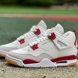 Retro 4 Sp Varsity Red