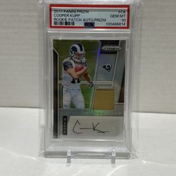 Cooper Kupp 2017 Prizm RPA /99 PSA 10 POP 2
