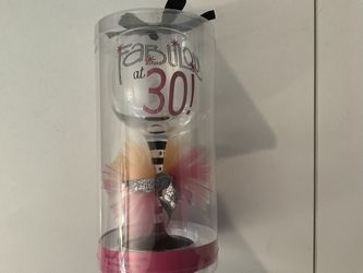 Party Wine Glass 30th Birthday