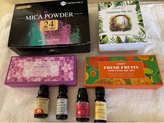 Soap/ Candle making Essential oils/ Mica powder