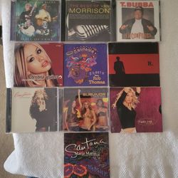 10 CD's With Jackets