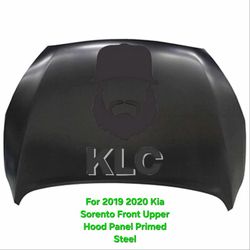 For 2019 2020 Kia Sorento Front Upper Hood Panel Primed Steel