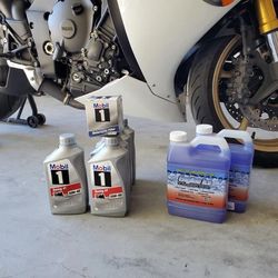 Motorcycle Oil Changes & Parts installation (vary by bike)