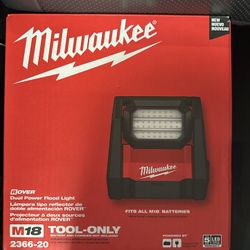 Milwaukee M18 GEN-2 18-Volt Lithium-Ion Cordless 4000 Lumens ROVER LED AC/DC Flood Light (Tool-Only)