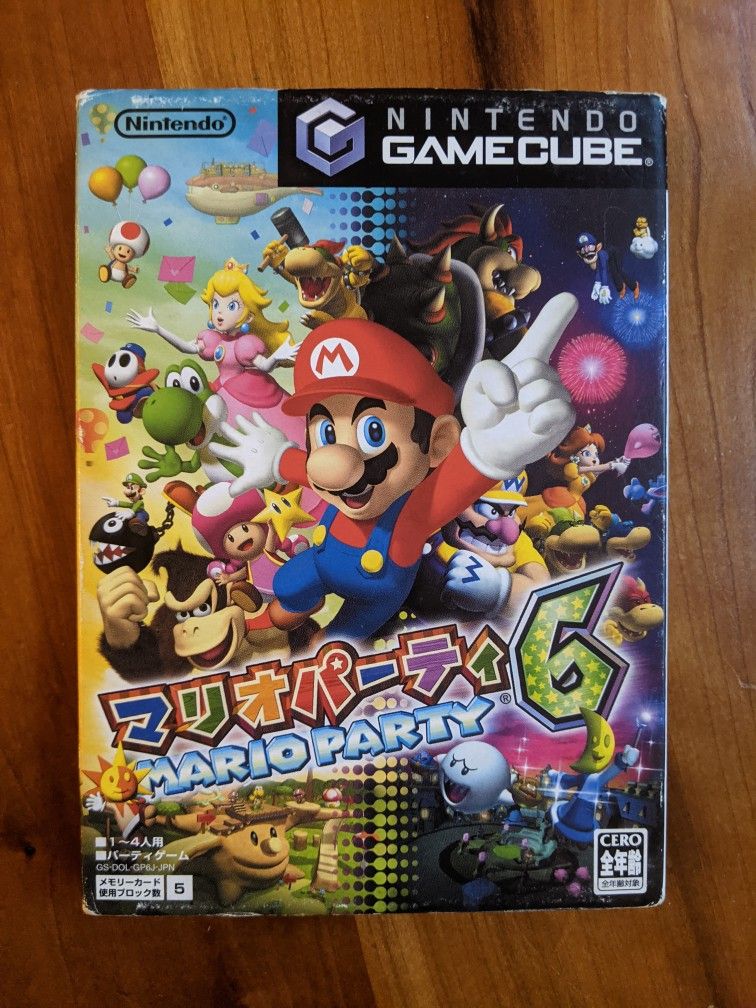 Mario Party 6 Gamecube