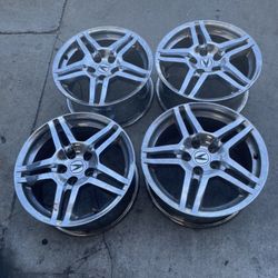 4 — 18x8 5x114.3 5x4.5 Stock Chrome Acura TLX  TSX TL Accord Civic Corolla Camry Wheels Rims !