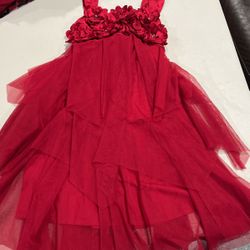 Girls Xmas Dress Size 7 