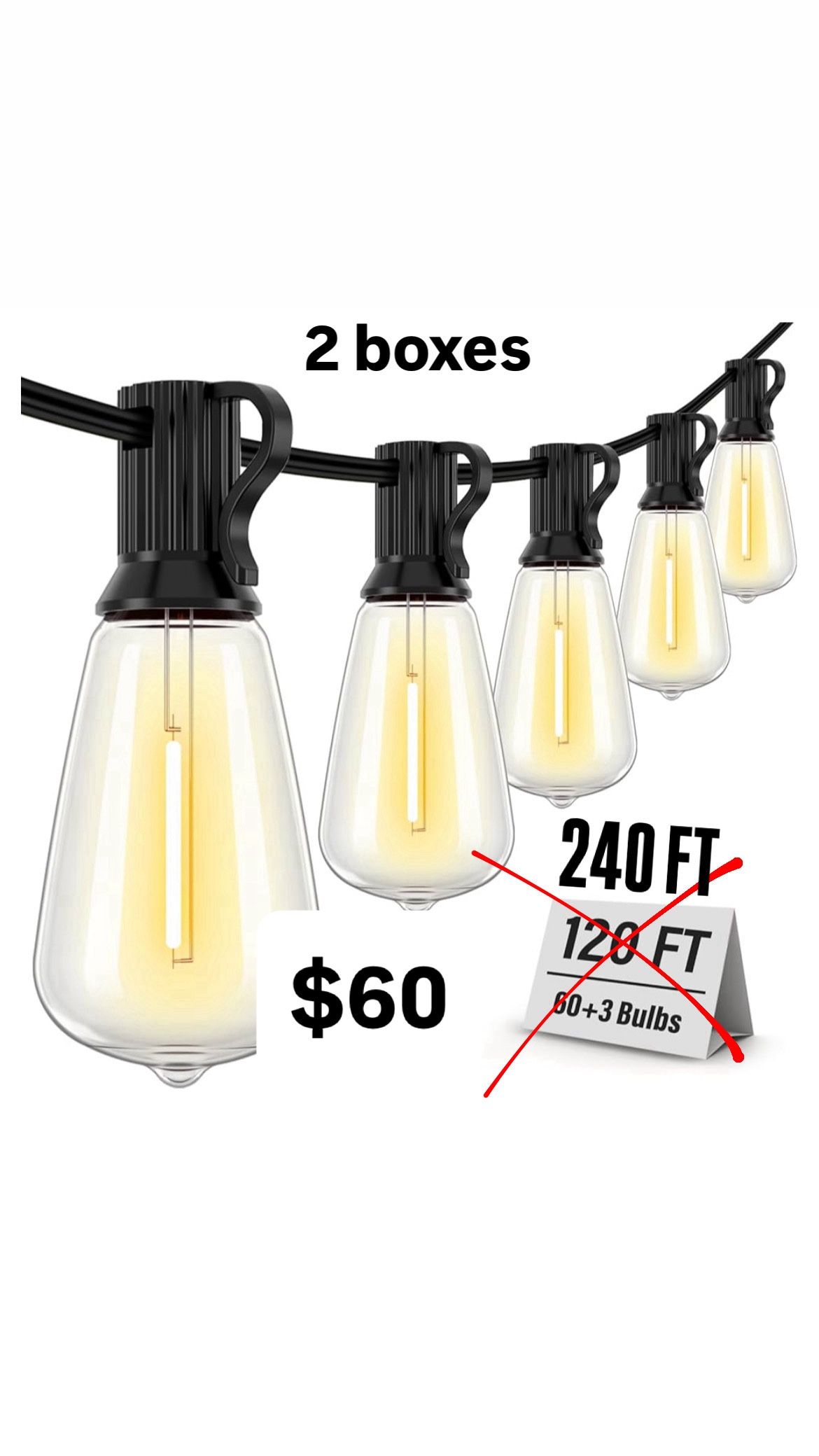 String Lights Outdoor/ Indoor