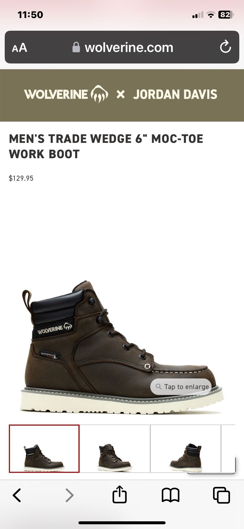 Wolverine Work Boot