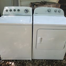 Whirlpool Washer & Dryer Electric 4 Prong Or 3 Prong