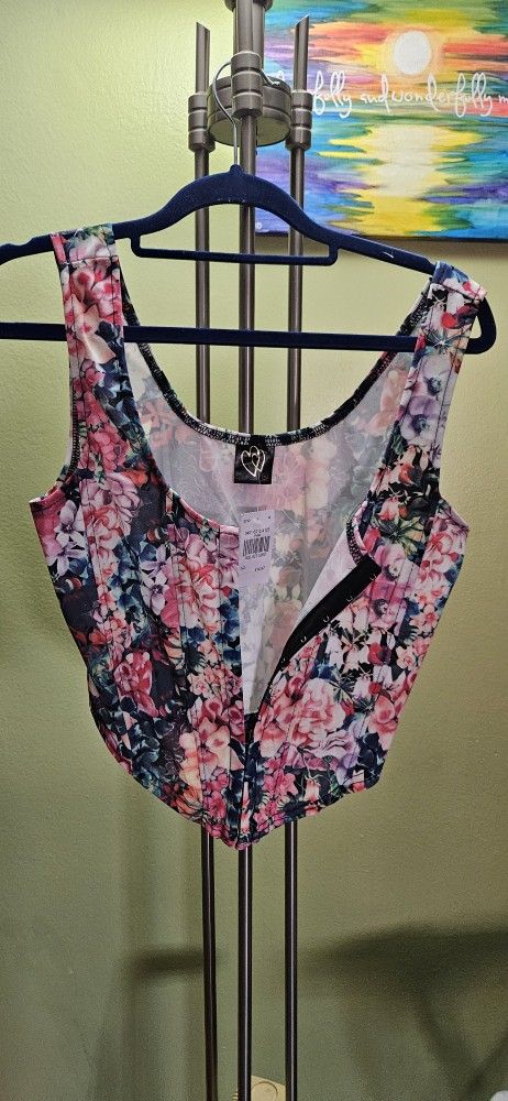 Women's Floral Corset
