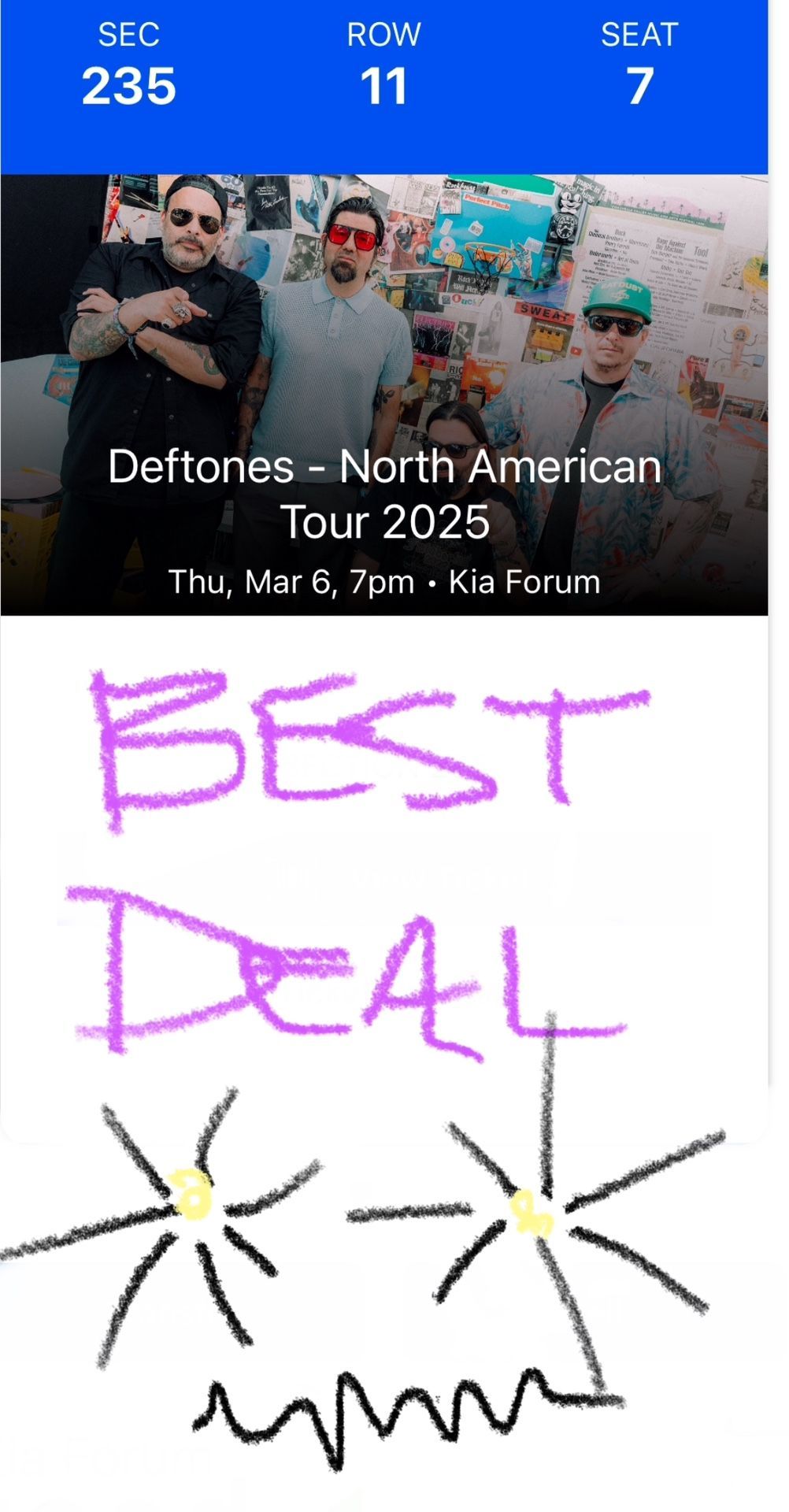 Deftones - North American Tour