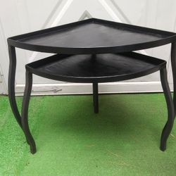 Wrought Iron Stackable Tables