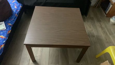 Square Wood Table