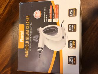 Phueut Handheld Steam Cleaner – Excellent Condition – Accessories Included