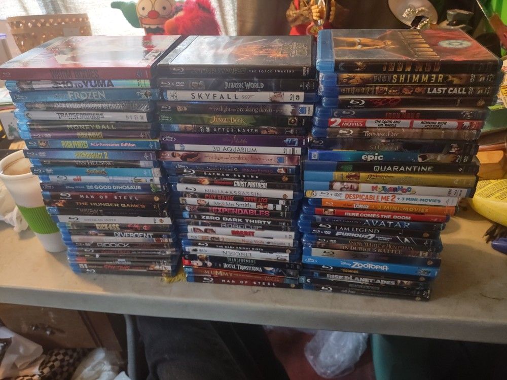 78 Blu-ray Movies 8 Brand New Factory Sealed We Will Not Separate Any Of Them