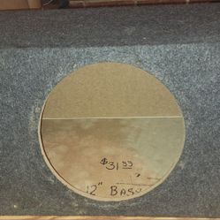 12" Subwoofer Box