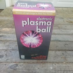 Plasma Ball Plays To Music