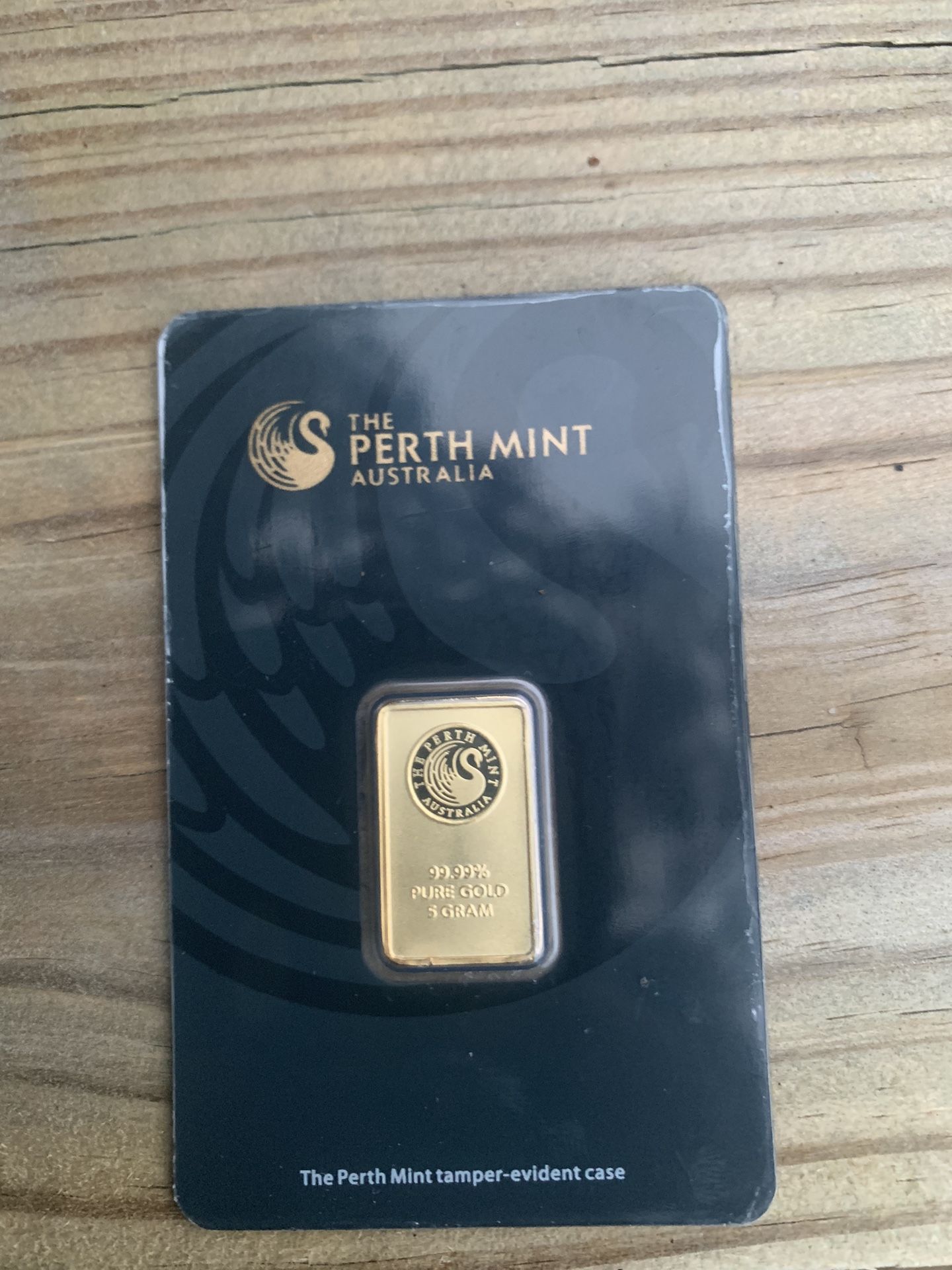 The Perth Mint Australia 99.99% Pure Gold 5 Gram