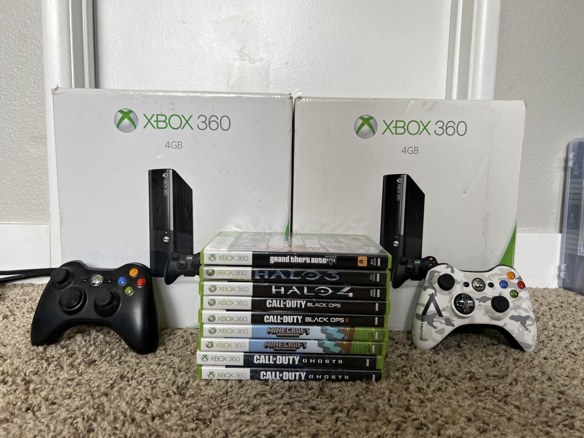 Xbox 360s + Games