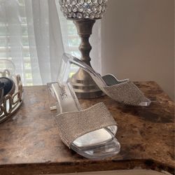 Bling Clear Heels