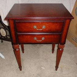 End/Side Table - Bombay 2 Drawer End/Side Table 2002

