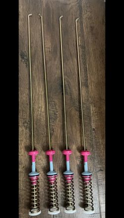 4 Pack! DC97-16350V Washer Suspension Rods, Compatible with Samsung Washer