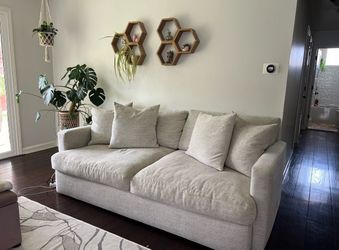Living Spaces Grand Down II Sofa